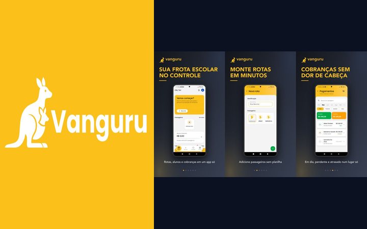 Vanguru · app de transporte escolar